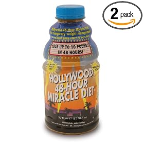 Hollywood 48-Hour Miracle Diet, 32-Ounce Bottles (Pack of 2)