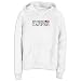 SWEATSHIRT WOMAN WHITE ELEGANT FLAG " CASPER " WYOMING XX-Large