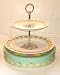 2 Tier Fairy cake decorated Cake Stand
