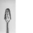 CARBIDE BUR GROBET MADE IN U.S.A. TREE RADIUS 1/4X3/4X1/4 ALUMINUM CUT
