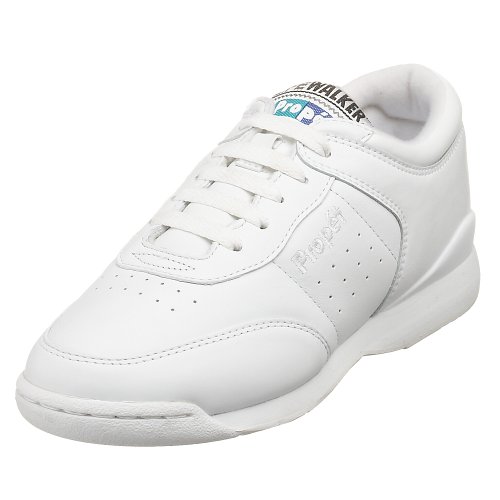 Propet Women's W3804 Life Walker Sneaker,White,8.5 M (US Women's 8.5 B)