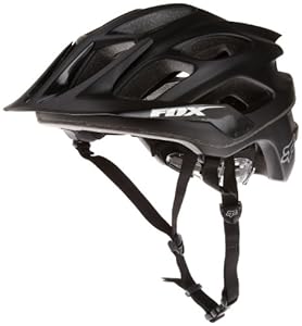 Fox Men's Flux Helmet, Matte Black, Large/X-Large