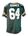 Jerry Kramer Autographed/Hand Signed Green Bay Packers Throwback Jersey Inscribed ''5X NFL Champs''