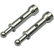 Aluminum Canopy Mount, Silver: T-Rex 500