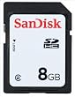 SanDisk 8 GB SDHC Memory Card SDSDB-8192 ( bulk package )