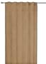 Accents de Ville Bandol Curtain with Back Tabs, Brown, 42-inch x 90-inch