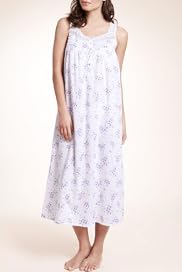 Pure Cotton Scoop Neck Floral Nightdress [T37-7707-S]