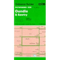 Oundle and Sawtry (Pathfinder Maps)