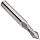 Melin Tool AMG-DP Carbide Drill Mill, Uncoated (Bright) Finish, 30 Deg Point Angle, 2 Flutes, 2.5" Overall Length, 0.3125" Cutting Diameter, 0.3125" Shank Diameter