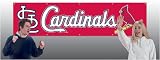 Saint Louis Cardinals 8 Ft. x 2 Ft. Applique Banner