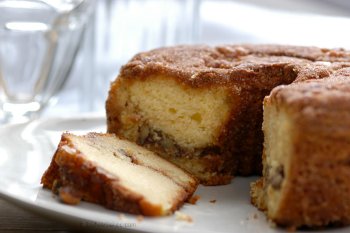 Case of Traditional Lower Fat Cinnamon Walnut Coffee Cakes by oDelish Baking Company