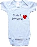 MADE IN BARCELONA - BARCELONA BABY - City Series - White, Blue or Pink Onesie / Baby T-shirt