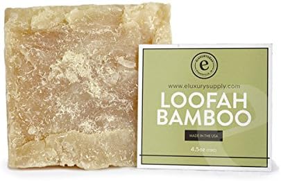 Handmade Loofah Bamboo Soap by eLuxurySoap, 3 Pack