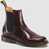 Dr. Martens Women's Flora Ankle Boot,Burgundy,5 UK/7 M US