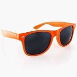 Solid Neon Wayfarer Sunglasses by QLook - (Different Colors)