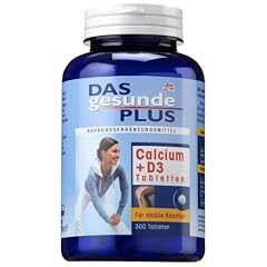 Das gesunde Plus Calcium + D3 Tabletten, 300 St�ck, 1er Pack (1 x 270 g)