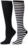 K. Bell Women's 2-Pack Soft & Dreamy Knee High Socks
