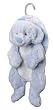 Plush Blue Dog Sshlumpies Blankie 14"