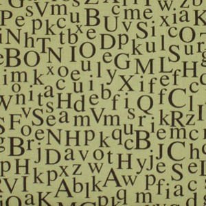 Alphabet Soup Oversized Hooded Towel