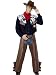 MENS COWBOY WILD WEST FANCY DRESS COSTUME MEDIUM 38-40