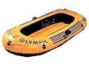 Holzapfel 10564 - Badeboot 180cm gelb Olympic f&uuml;r 2 Kinder