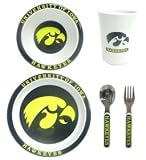 Iowa Hawkeyes 5 Piece Kids Dinner Set