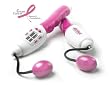 Pink JumpSnap, The Ropeless Jump Rope - Calorie Counter, DVD Workouts, Hand Weights, & Travel Bag (Pink)
