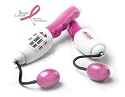 Pink JumpSnap, The Ropeless Jump Rope - Calorie Counter, DVD Workouts, Hand Weights, & Travel Bag (Pink)