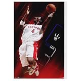 Toronto Raptors (Chris Bosh) Sports Poster Print - 24x36