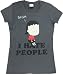 Angry Little Girls I Hate People Junior Women's T-Shirt