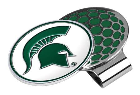 Michigan State Spartans Msu Ncaa Hat Golf Clip With Ball Marker