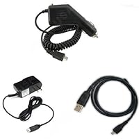 HTC G3/My Touch 3g Slide Combo Rapid Car Charger + Home Wall Charger + USB Data Charge Sync Cable for HTC G3/My Touch 3g Slide