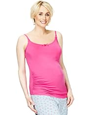 Maternity Ruched Camisole Pyjama Top