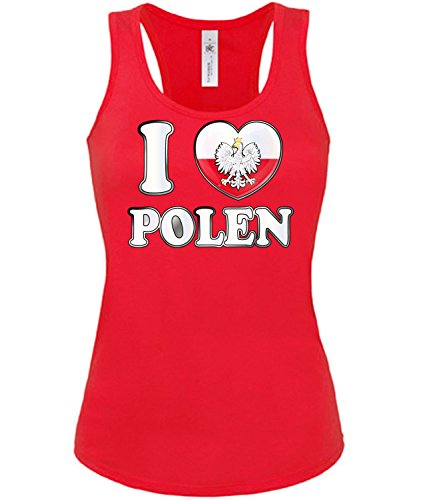 FUSSBALL – I LOVE POLEN FANSHIRT 4786(TT-F-R) Gr. L