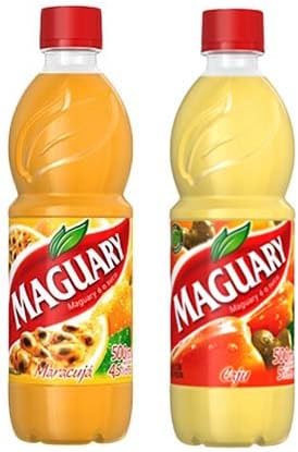 Maguary Concentrated Juice Combo: Passion Fruit 16.9Fl Oz + Cashew 16.9Fl Oz