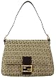 Fendi Mama Mini Beige Brown Zucchino Baguette 8BR180-TN9-F0LK9