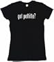got pettitte? Women's Tee Shirt Small-Black Babydoll (petite fit)