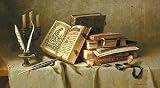 Old Books II by Igor Belkovskij. CANVAS with 1 1/2 inch bars. 20.00 inches width by 16.00 inches height. Highest Quality Art Poster Print 41TFpeAK2TL. SL160 Old Books II by Igor Belkovskij. CANVAS with 1 1/2 inch bars. 20.00 inches width by 16.00 inches height. Highest Quality Art Poster Print