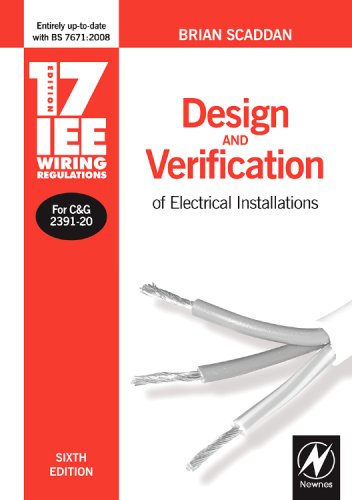 Childrens Toyshop  Books : 17th Edition IEE Wiring Regulations: Design & Verification of Electrical Installations: Design and Verification of Electrical Installations (IEE Wiring Regulations, 17th edition)