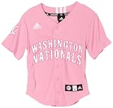 MLB Washington Nationals Screen Print Baseball Jersey Girls'
