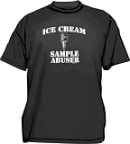 Ice Cream Sample Abuser Toddler and Youth Kids Tee Shirt in 5 Colors