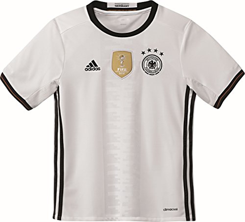adidas Kinder DFB Home Trikot EM 2016 white/black 176
