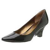 AK Anne Klein Womens Porcelain Pump,Black Patent,7.5 M