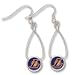 Los Angeles Lakers French Loop Earrings