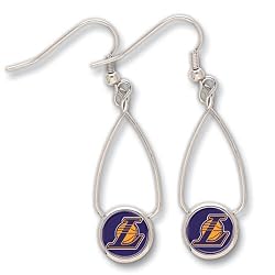 Los Angeles Lakers French Loop Earrings