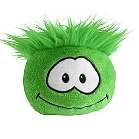 Disney Club Penguin 4 Inch Plush Puffle Green NO CODE