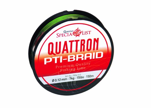 Quantum Angelschnur 0.12mm, 150m, Quattron PTI, mehrfarbig, 2303012