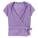 Girls' C9 by Champion Short-Sleeve Camouflage Coverup Wrap - Lilac