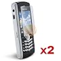 2-Pack Reusable Screen Protector for Blackberry Pearl 8100 / 8110 / 8120 / 8130