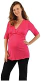 Japanese Weekend D&A Drape Neck Nursing Top